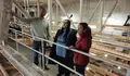 Rubén Arroxo visitou diversas instalacións municipais afectadas pola choiva