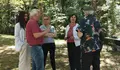 Montse Valcárcel pon en valor o traballo das asociacións culturais na visita á I Romaría tradicional de Cortevella (Baleira)