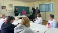 Cristina López visita os cursos de cestería organizados por Concello e Deputación para distintas asociacións de Lugo