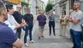 Rubén Arroxo visita a rúa Milagrosa con veciñas e veciños do barrio ante o inminente comenzo das obras
