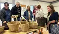 O barrio da Ponte, escenario dunha dunha nova sesión dos cursos de cestería promovidos pola Área de Participación e a Vicepresidencia da Deputación