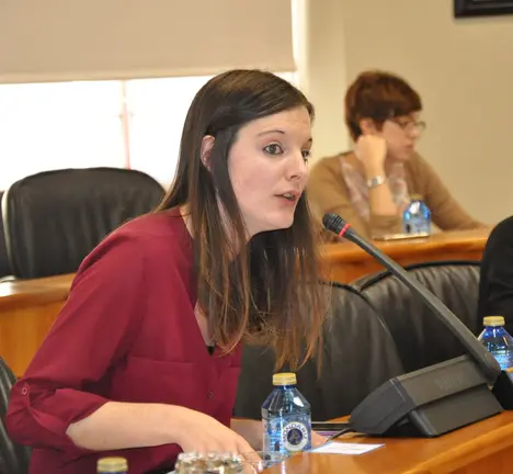 Olaia Rodil en Comisi&oacute;n