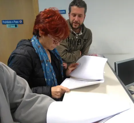 Ediles do BNG recibindo a citaci&oacute;n 21feb2017