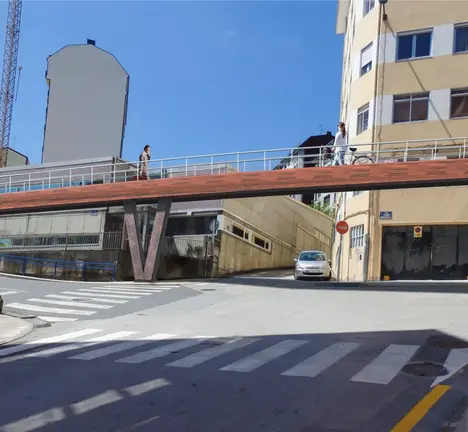 Pasarela centro saude