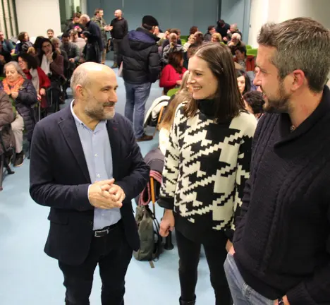 N&eacute;stor rego, Olalla Rodil e Rub&eacute;n Arroxo