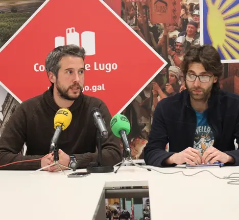 Felipe Rivas e Rub&eacute;n Arroxo