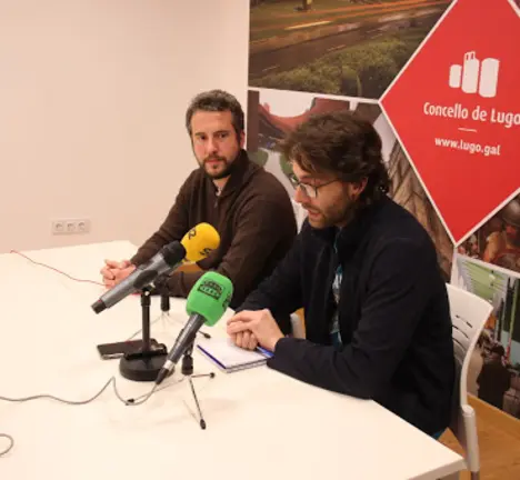 Felipe Rivas e Rub&eacute;n Arroxo, arquivo.