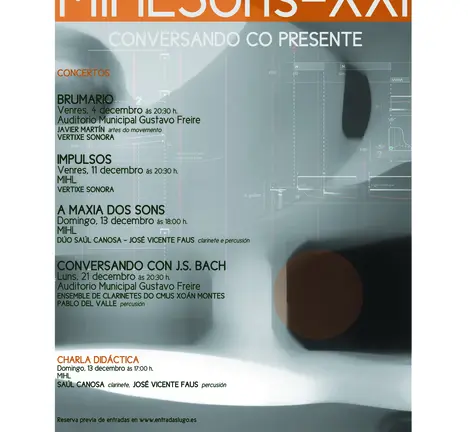 Cartaz VIII Ciclo MIHLSons-XXI