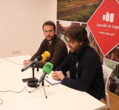 Rub&eacute;n Arroxo e Felipe Rivas, arquivo