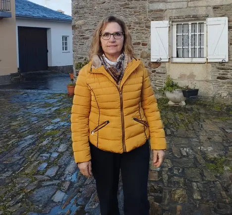 Olga Garc&iacute;a Portela, candidata do BNG en Castro de Rei